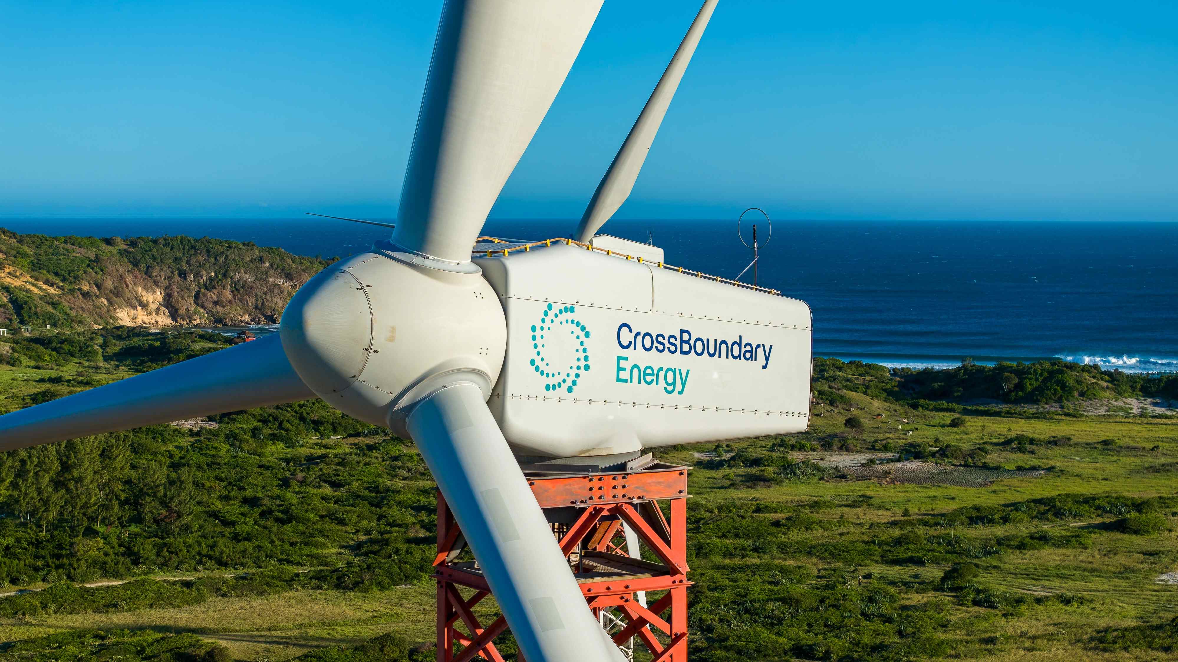 A CrossBoundary Energy commercial solar installation on an industrial site in Africa