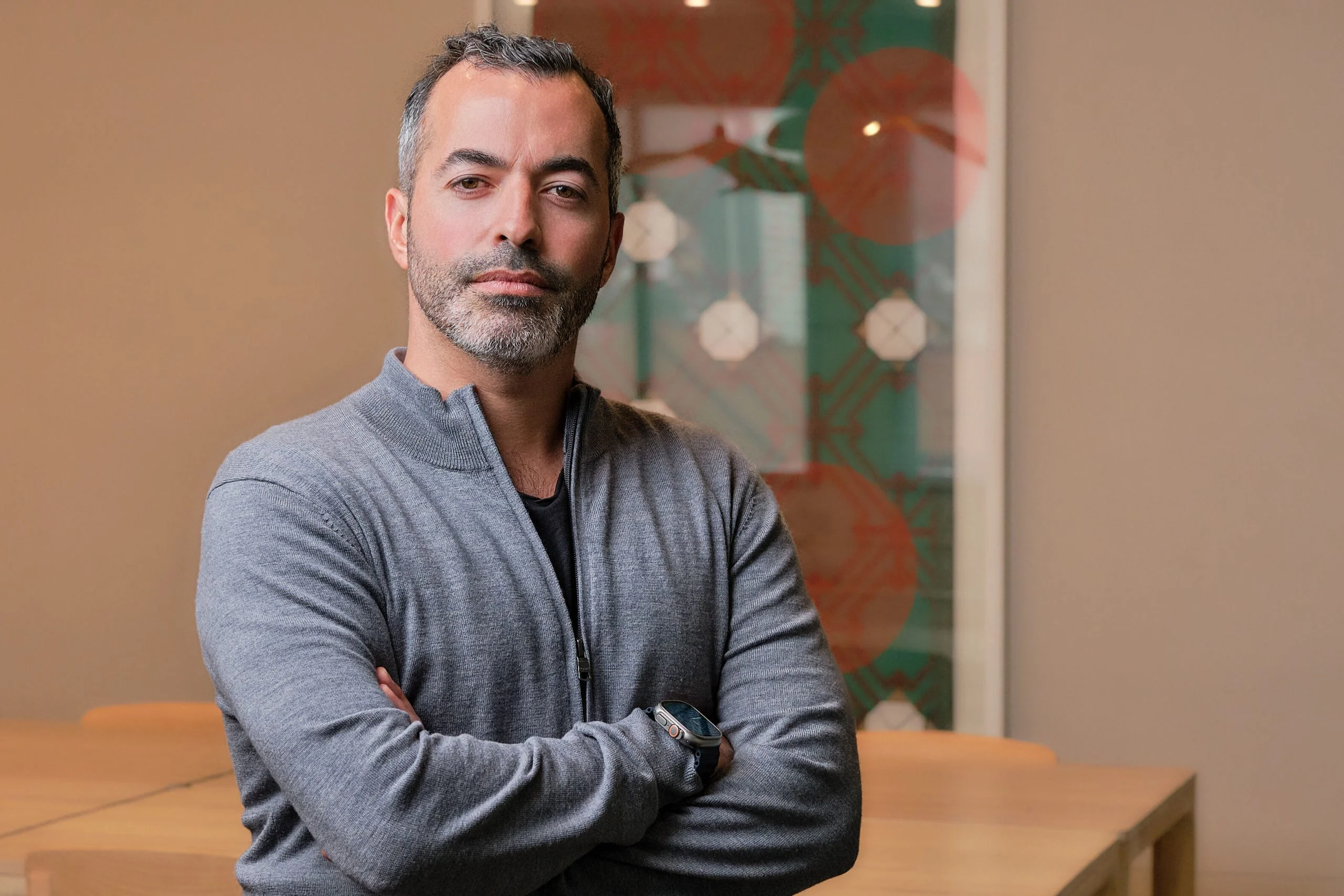Yoco matériel de point de vente et logiciel commercial utilisé par un commerçant sud-africain.